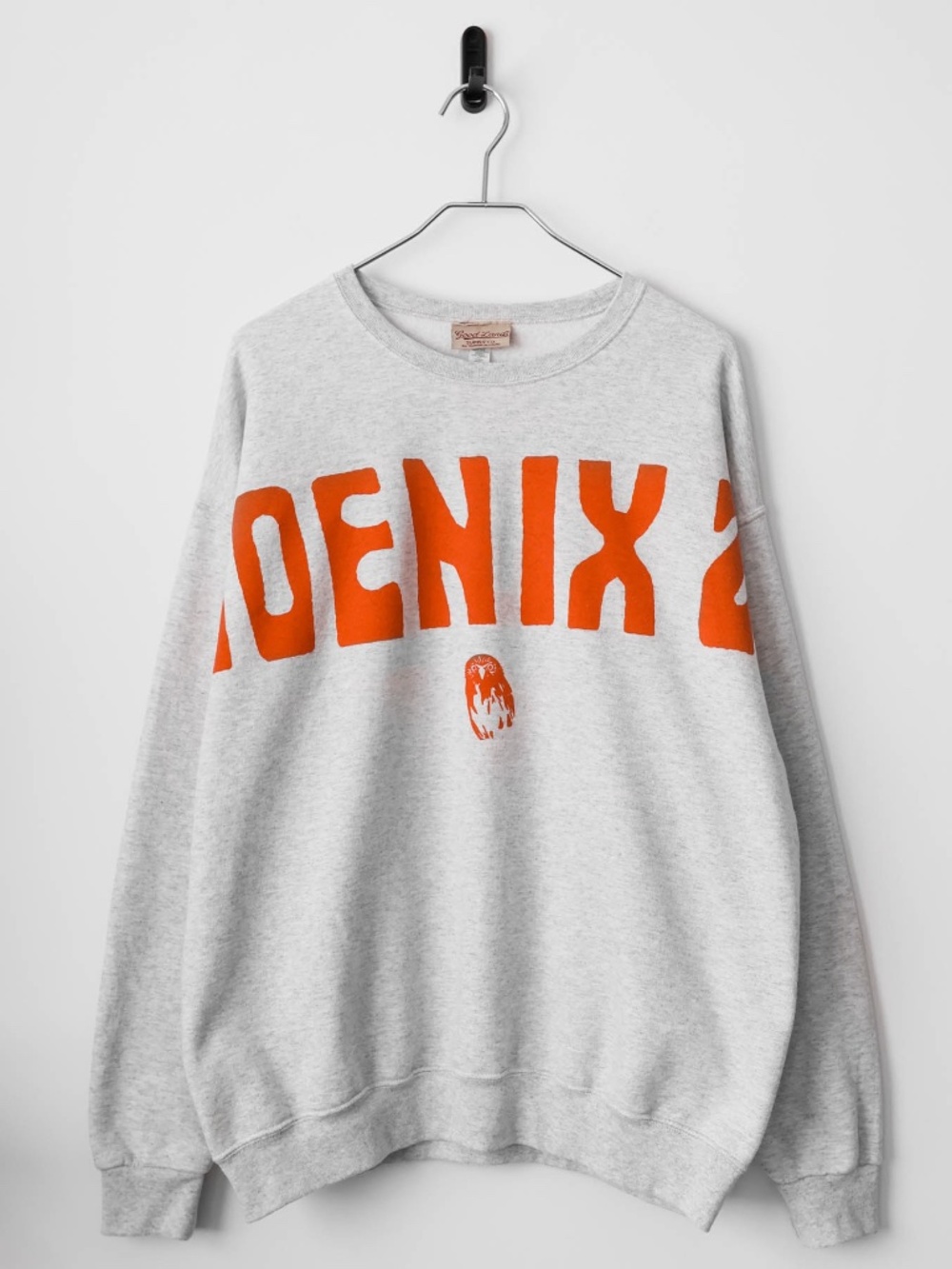 Awesome Vintage Y2K Phoenix Zoo Spellout Logo Crewneck Sweatshirt